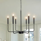 Farmhouse Black Chandelier
