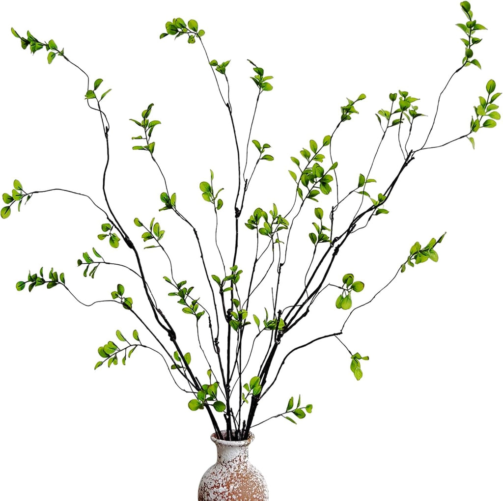 Green Artificial Plant — 2" — 4 Pcs