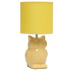 Modern White Desk Lamp — 12.8"