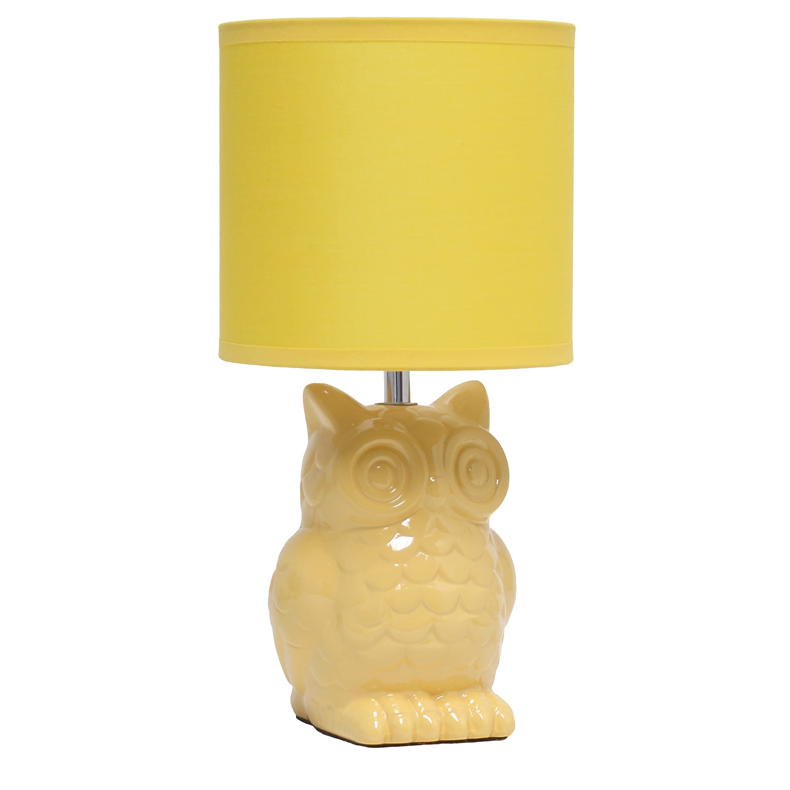 Modern White Desk Lamp — 12.8"