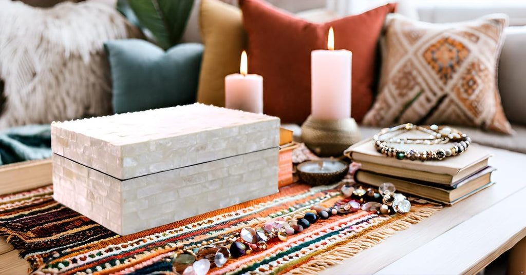Rectangular Wood Storage Basket - View 5