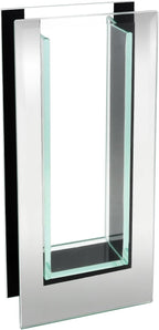 Modern Glass Mirror — 10.5" — Small
