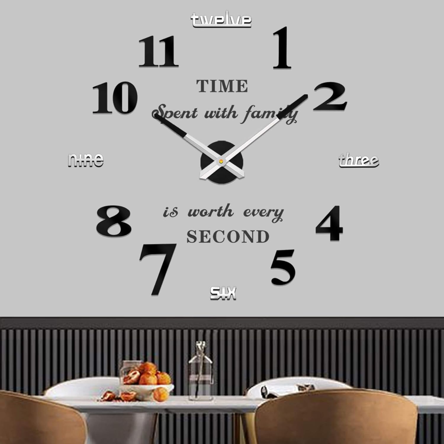 Luxe Black Mirror — Silver Black