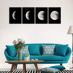 Modern Metal Canvas Wall Art — 16" - View 2