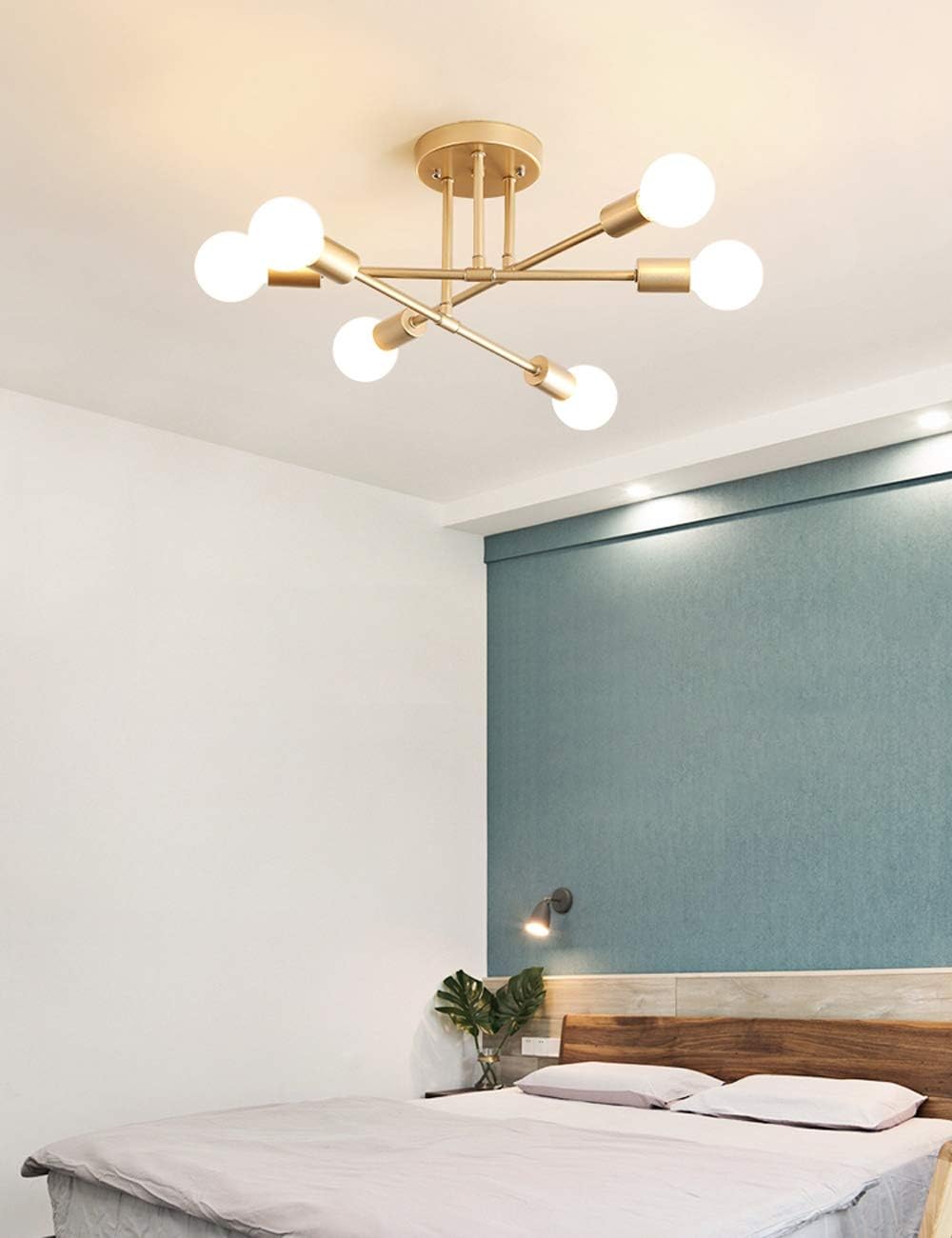 Luxe Black Smart Bulb — 6-Light - View 3