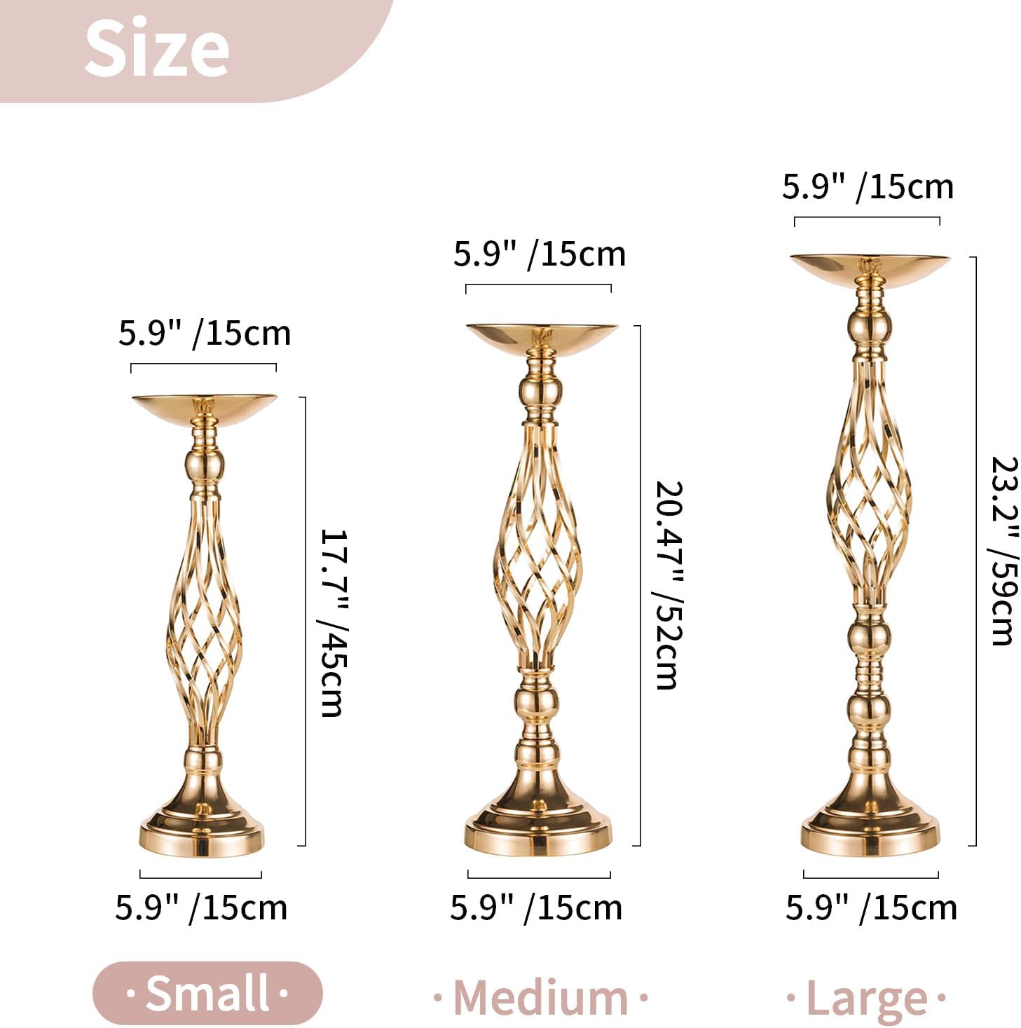 Luxe Gold Candle - View 5
