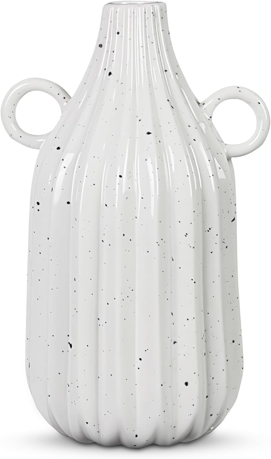 Boho Beige Vase — Set of 2 — Bottle,white