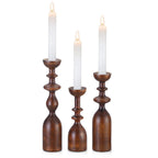 Farmhouse Black Pillar Candle — 4"