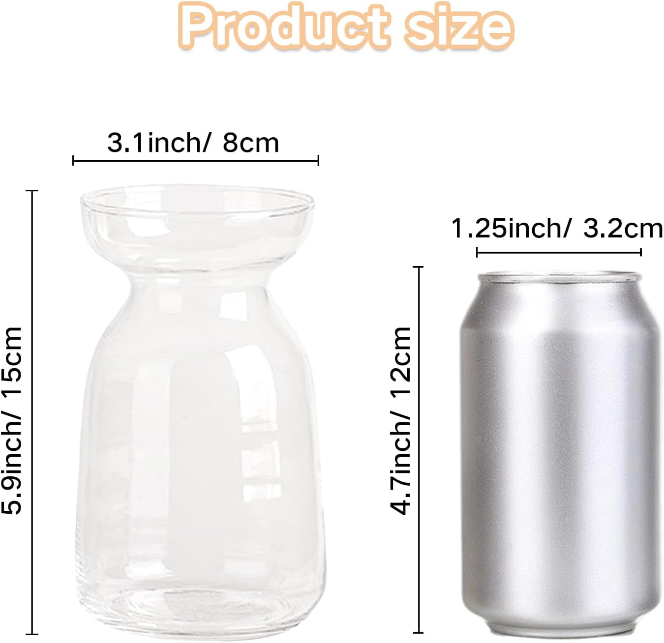 Modern Glass Flower Vase - View 4