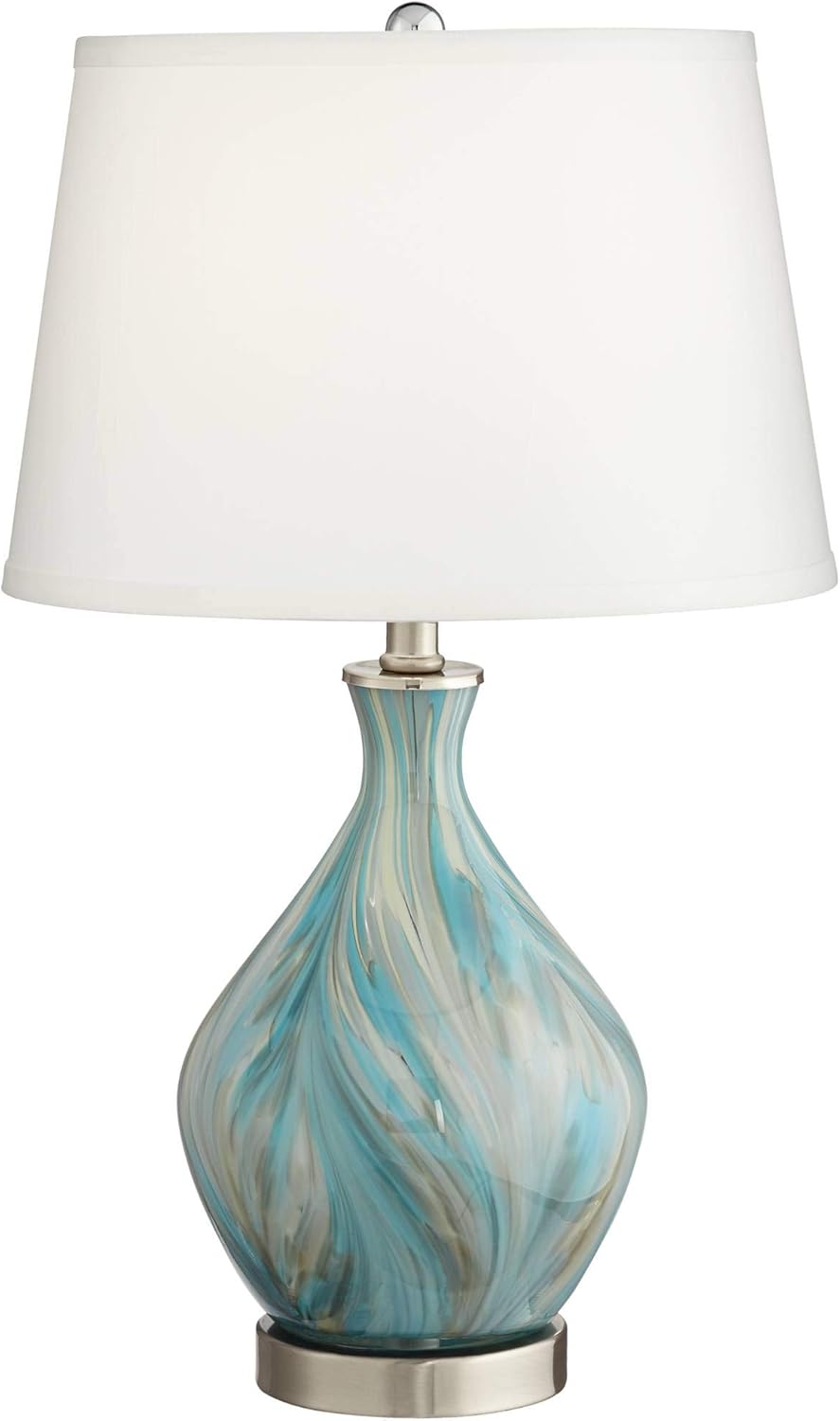 Modern Metal Table Lamp — 22" - View 2