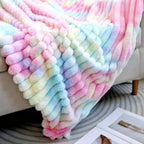 Beige Throw Pillow — 51" - View 6
