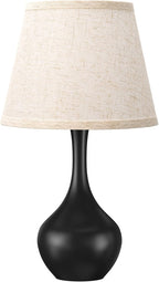 Dimmable Beige Bedside Lamp — 16.1" - View 8