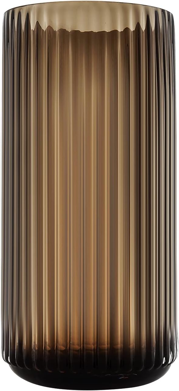 Farmhouse Brown Flower Vase — 9.8" — Brown