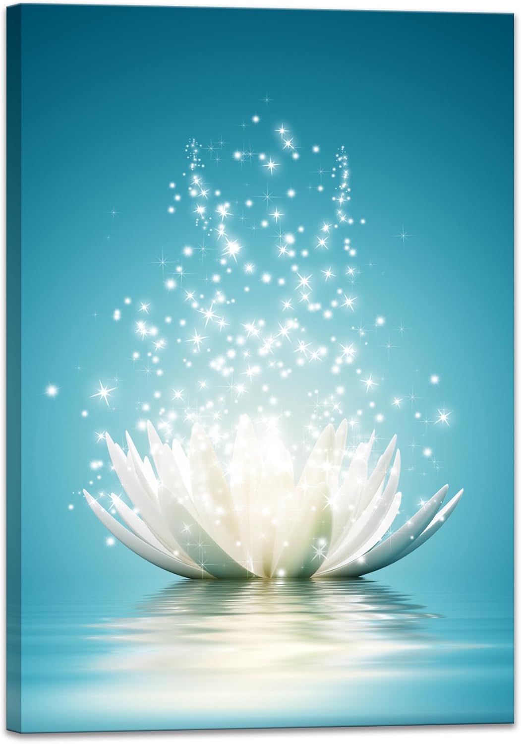 Framed Modern Metal Wall Art — 20" — 12"L x 16"W