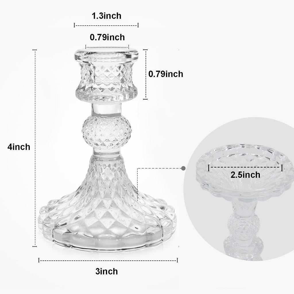 Luxe Glass Candle — 4" - View 2