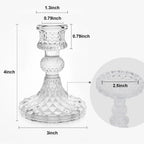 Luxe Glass Candle — 4" - View 2