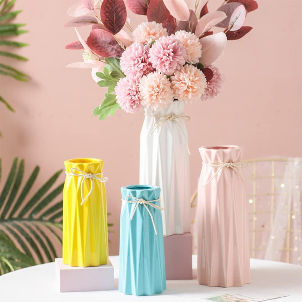 Farmhouse Blue Flower Vase — 9.5" - View 6