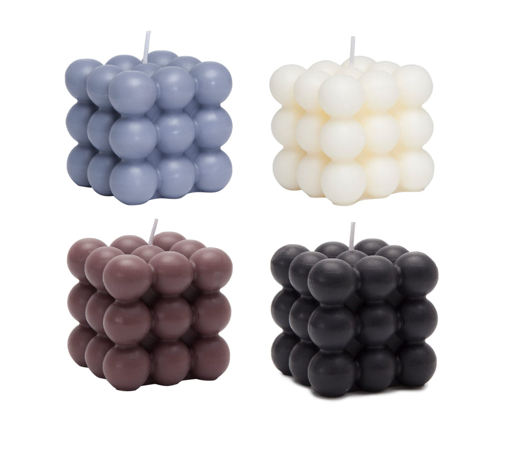 Scented Blue Candle Set