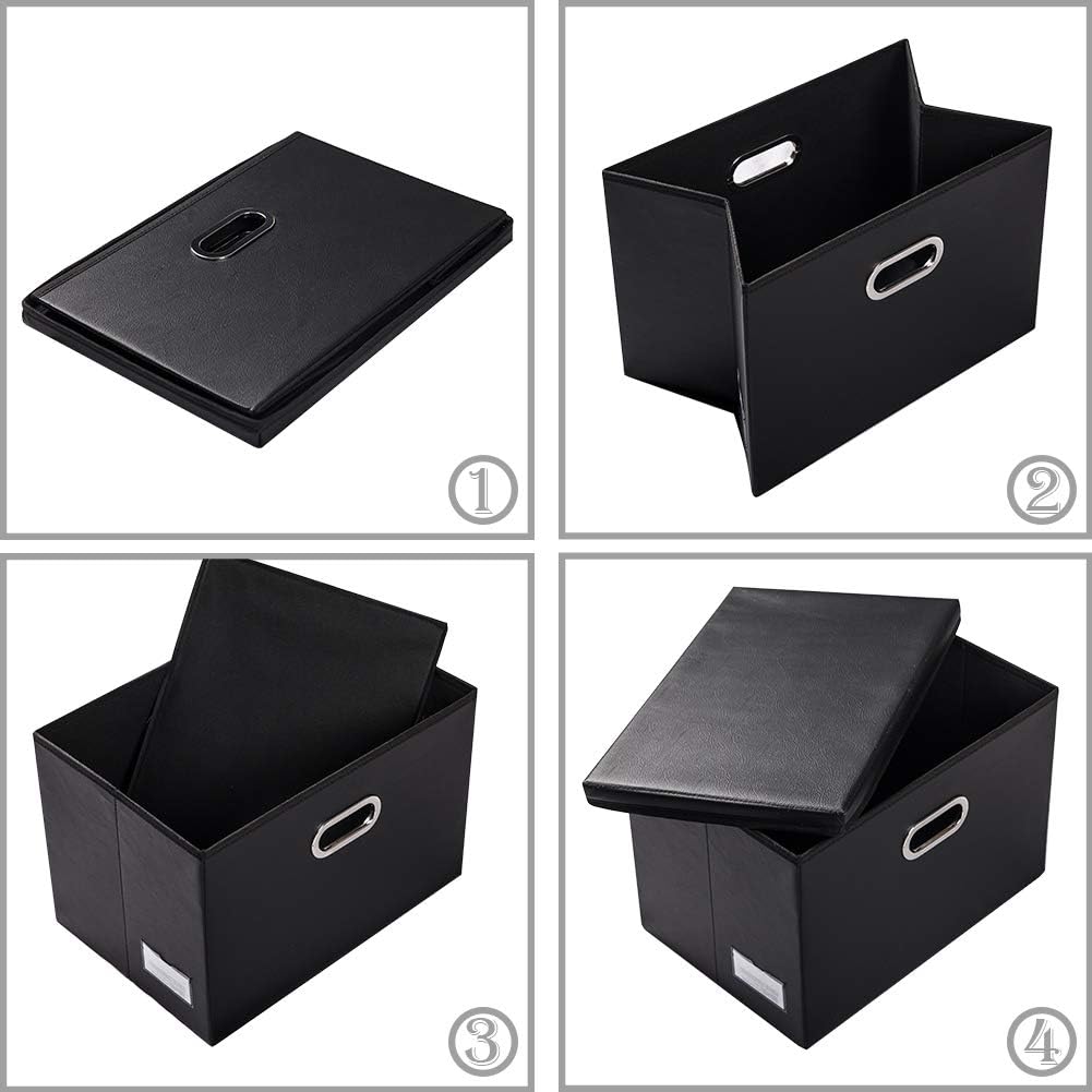 Black Storage Bin — 7x11 - View 5