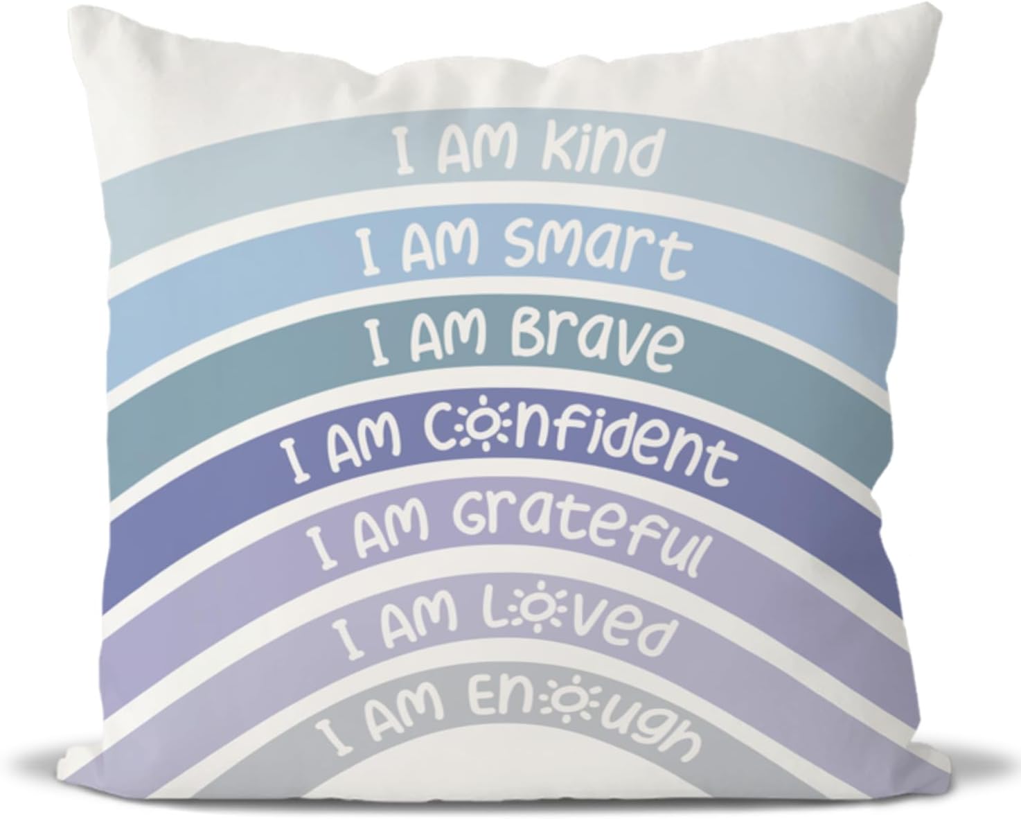 Blue Throw Pillow Cover — 18" — Blue