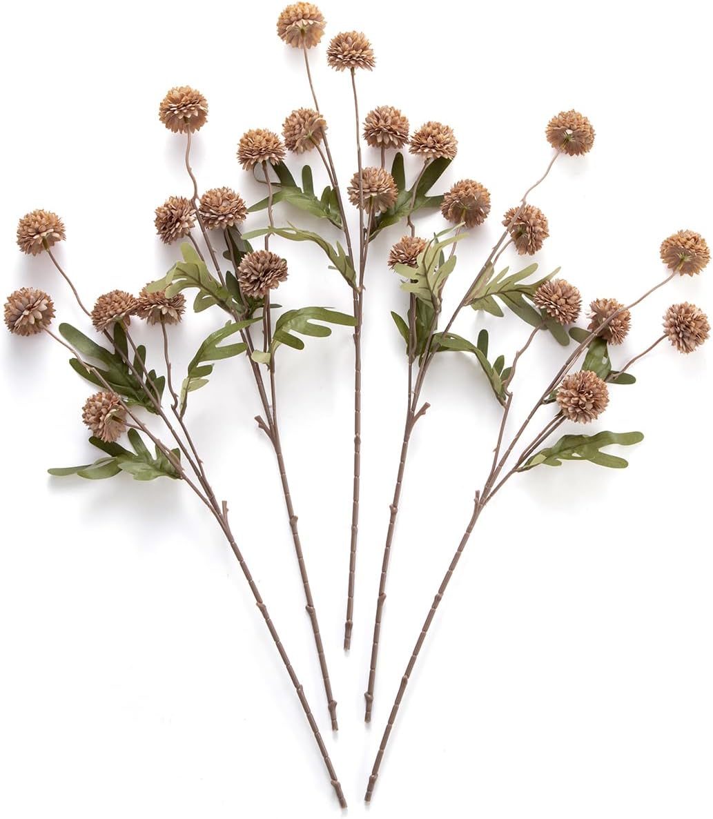 Beige Artificial Plant — Coffee