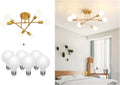 Luxe Black Smart Bulb — 6-Light — Gold