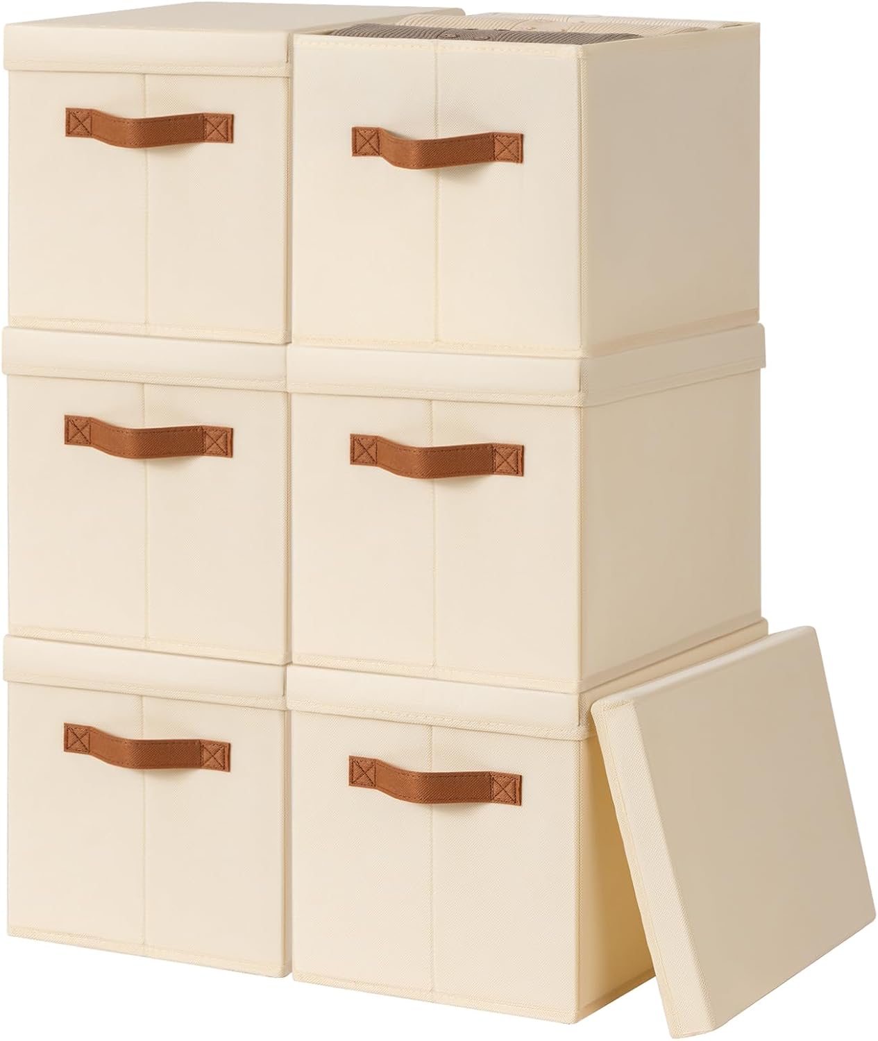 Beige Storage Bin — Beige