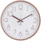 Battery Operated Luxe Glass Wall Clock — 12"