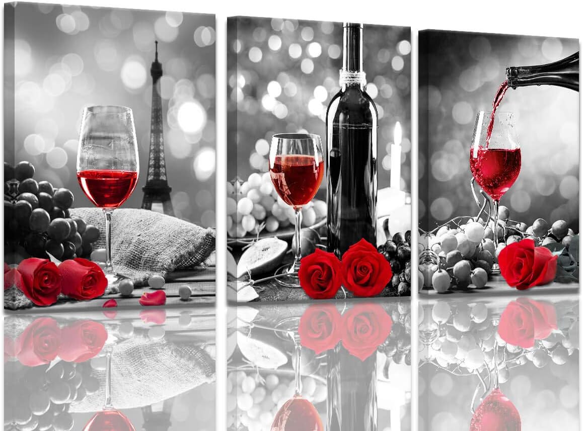 Metal Wall Decor — 16" — 12x16inchx3
