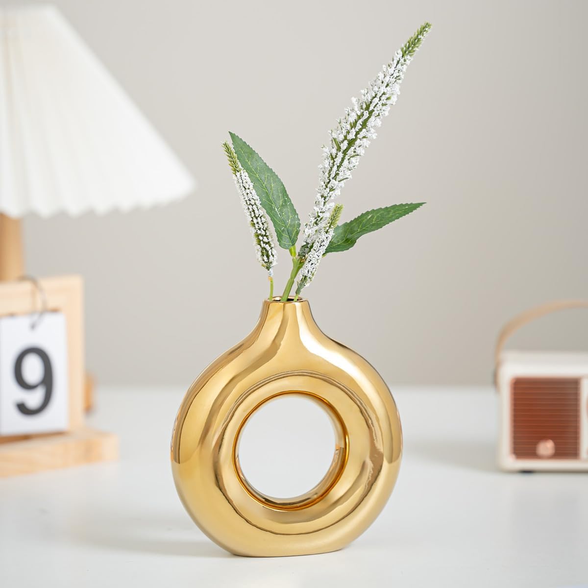 Luxe Black Vase — Small