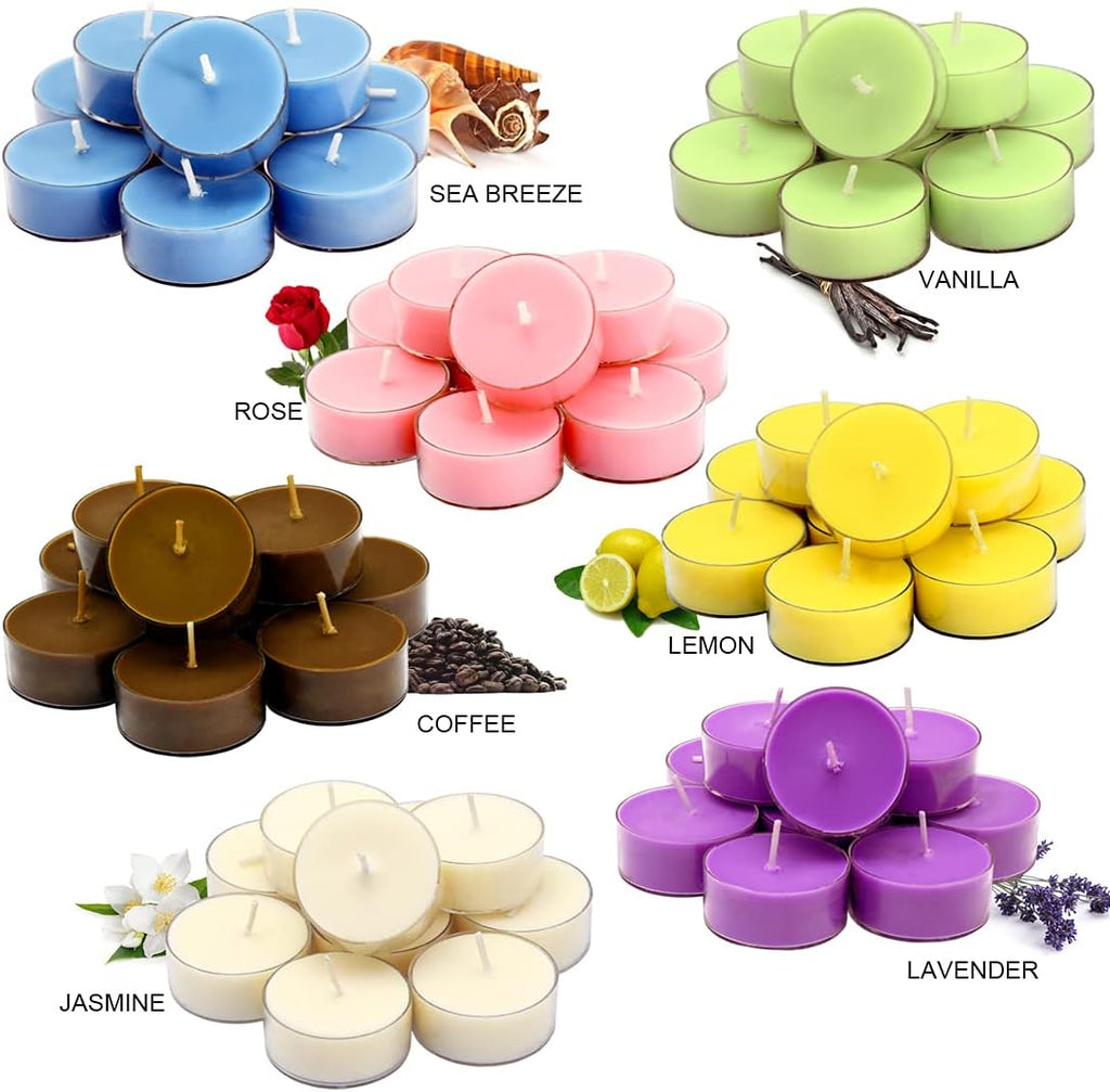 Scented Luxe Metal Candle Set — Set of 12 - View 3