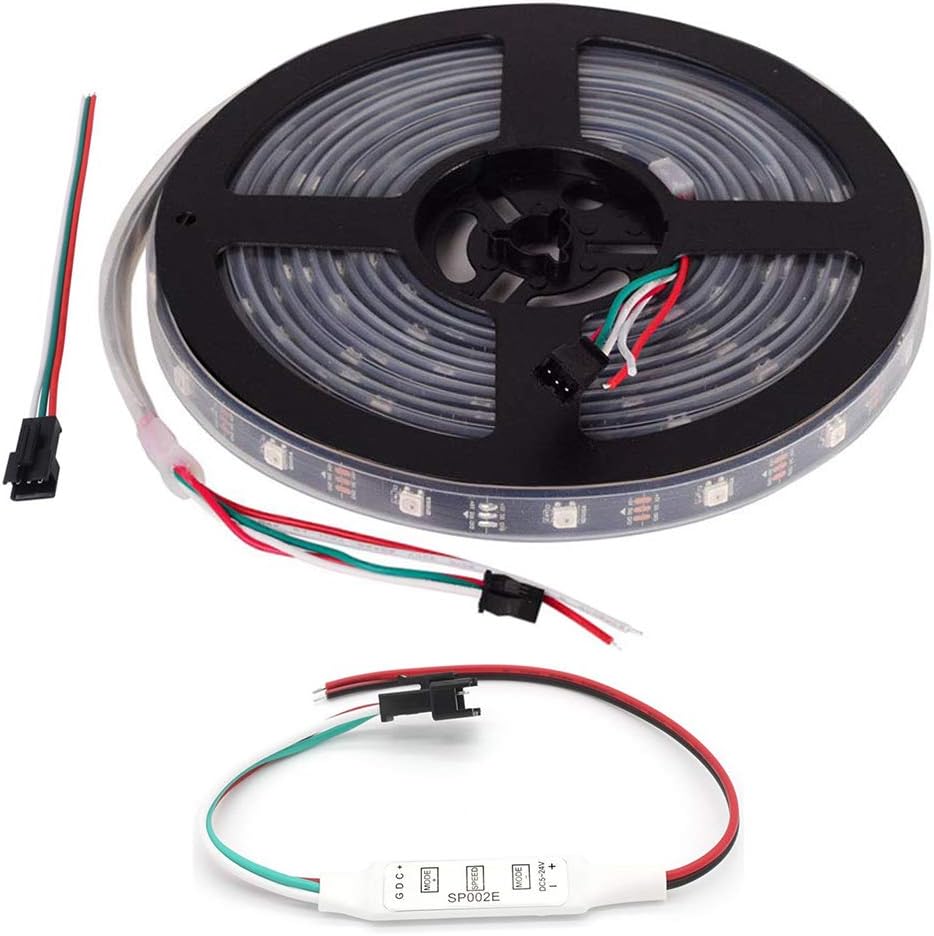 RGB Metal LED Strip Lights — 16.4ft 150LEDs Waterproof IP67