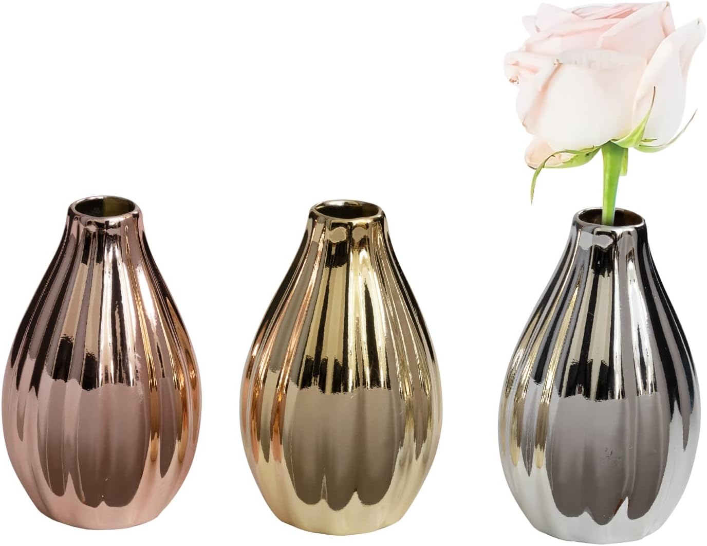 Farmhouse Ceramic Vase — Set of 3 - View 8