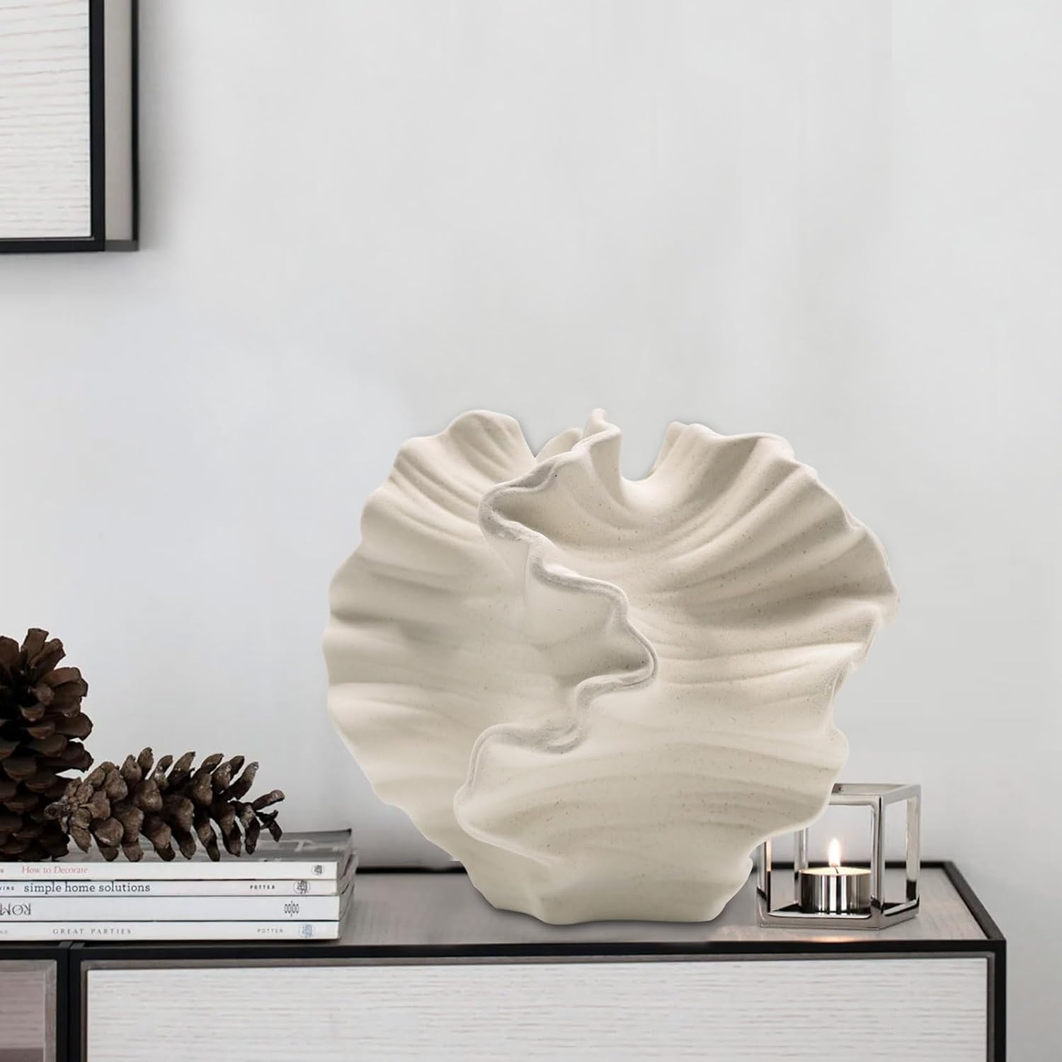 Boho Black Vase — Set of 2 - View 4
