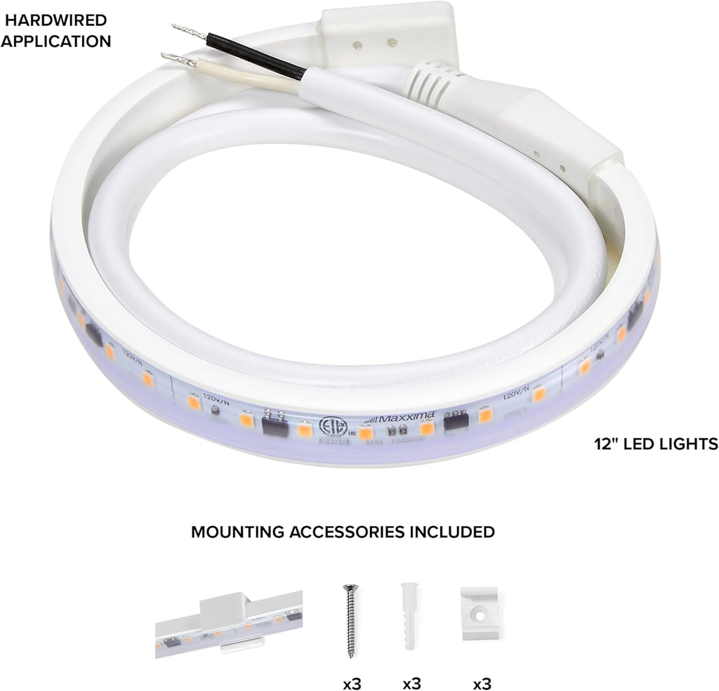Metal LED Strip Light — 12" - View 3