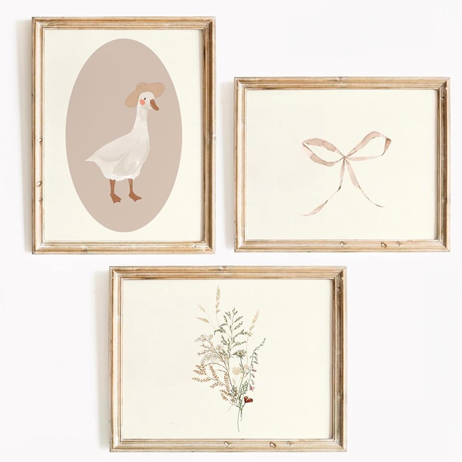 Unframed Blue Wall Decor — 10" — 8x10 Inch Unframed