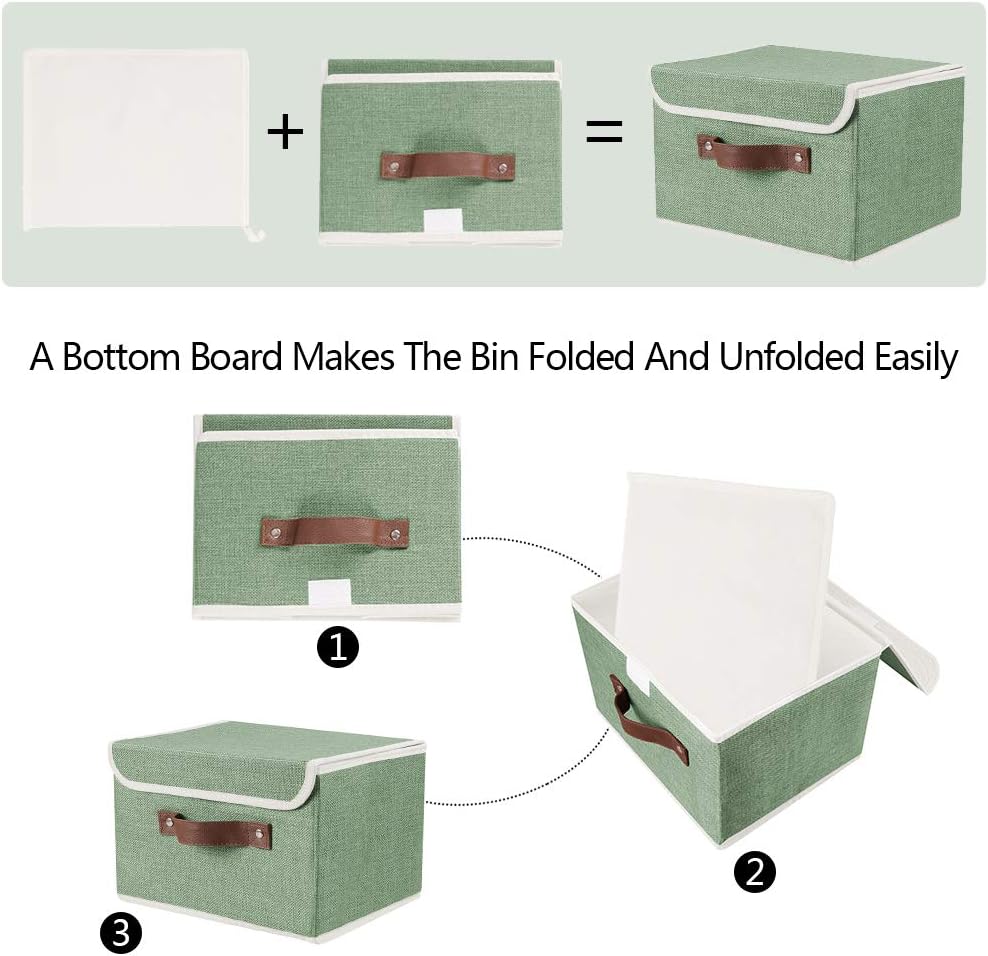 Beige Storage Bin — 10" - View 2