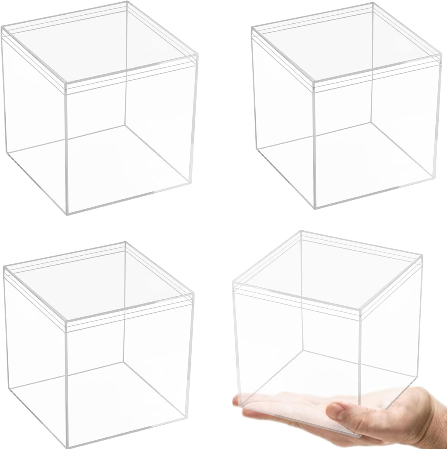 Storage Basket — 3" — 5.9 x 5.9 x 5.9 Inch