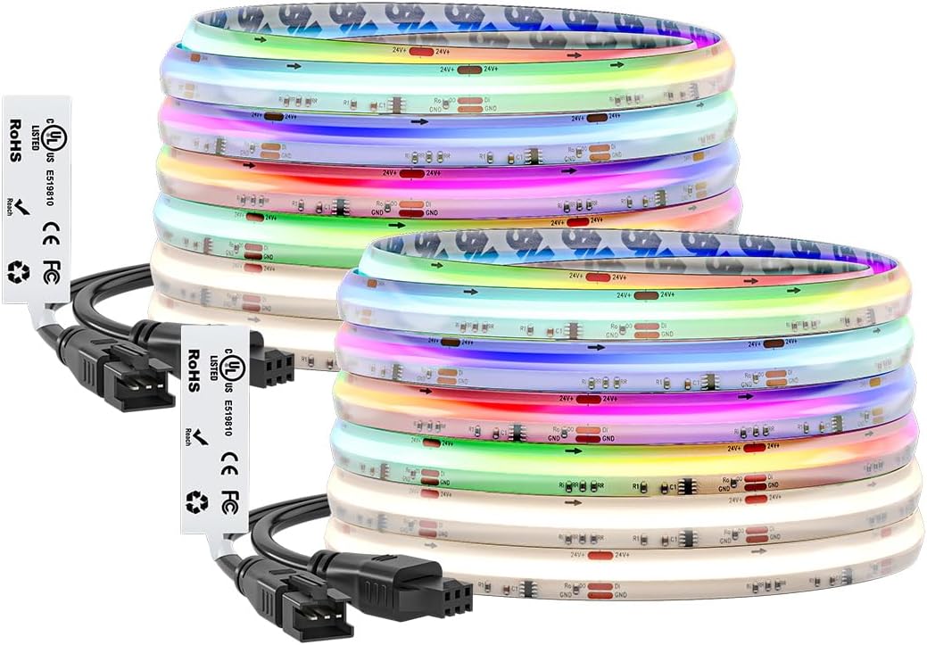 Smart Beige LED Strip Light — RGB+Natural White