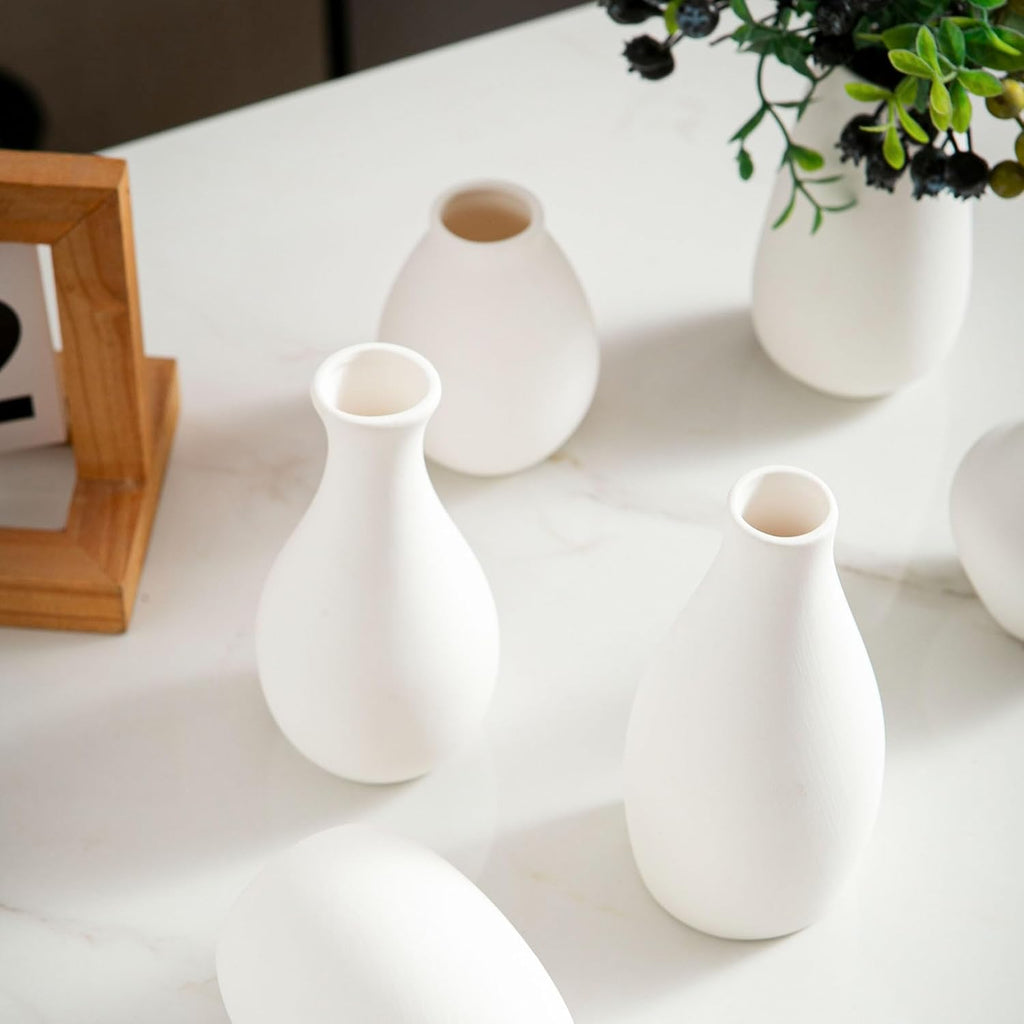 Modern Black Vase Set — Set of 12 - View 3