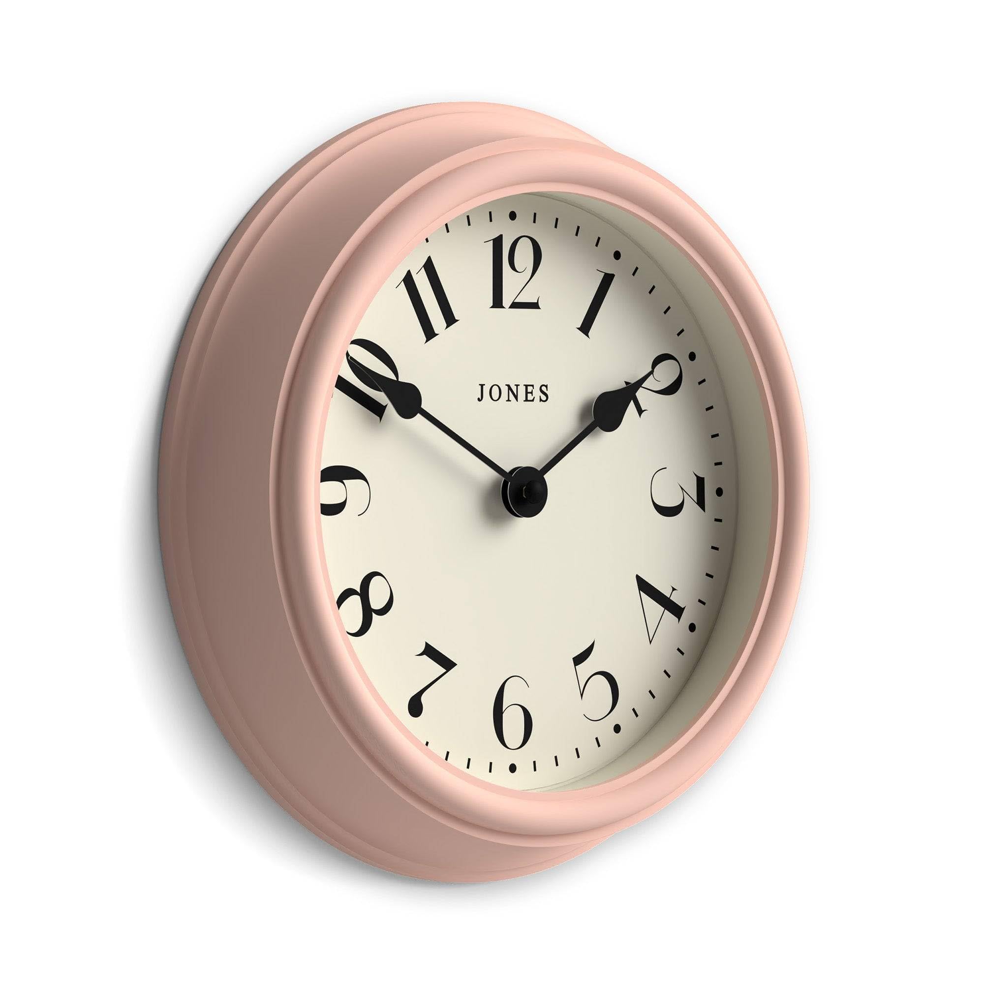 Round Beige Wall Clock