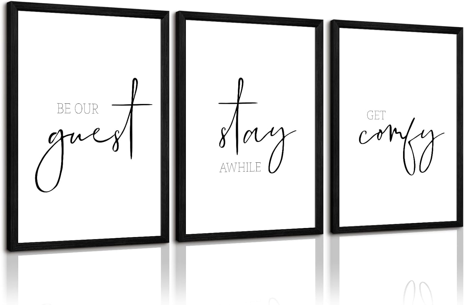 Framed Modern Wood Wall Decor — 16" — 12x16 Inch Wood Framed