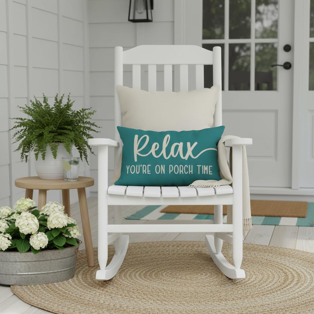 Lumbar Boho Beige Throw Pillow Cover — 20" - View 3