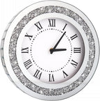 Round Luxe Silver Mirror — 16" — Pure Silver