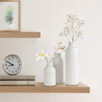Boho Beige Flower Vase — Set of 3 - View 4