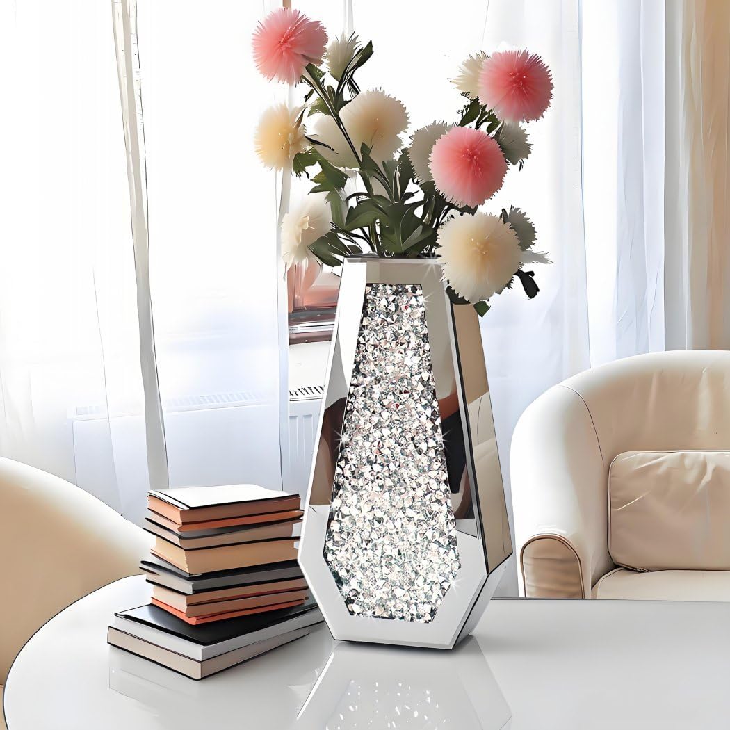Luxe Silver Mirror — Crystal Silver