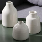 Modern Black Flower Vase — Set of 3 - View 2
