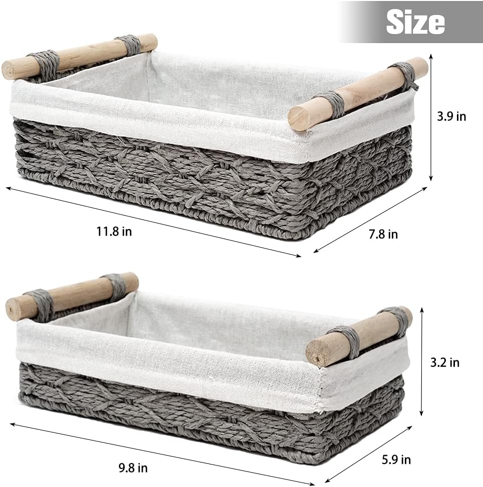 Beige Storage Bin — Set of 2 - View 7