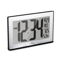 Mid-Century Metal Wall Clock
