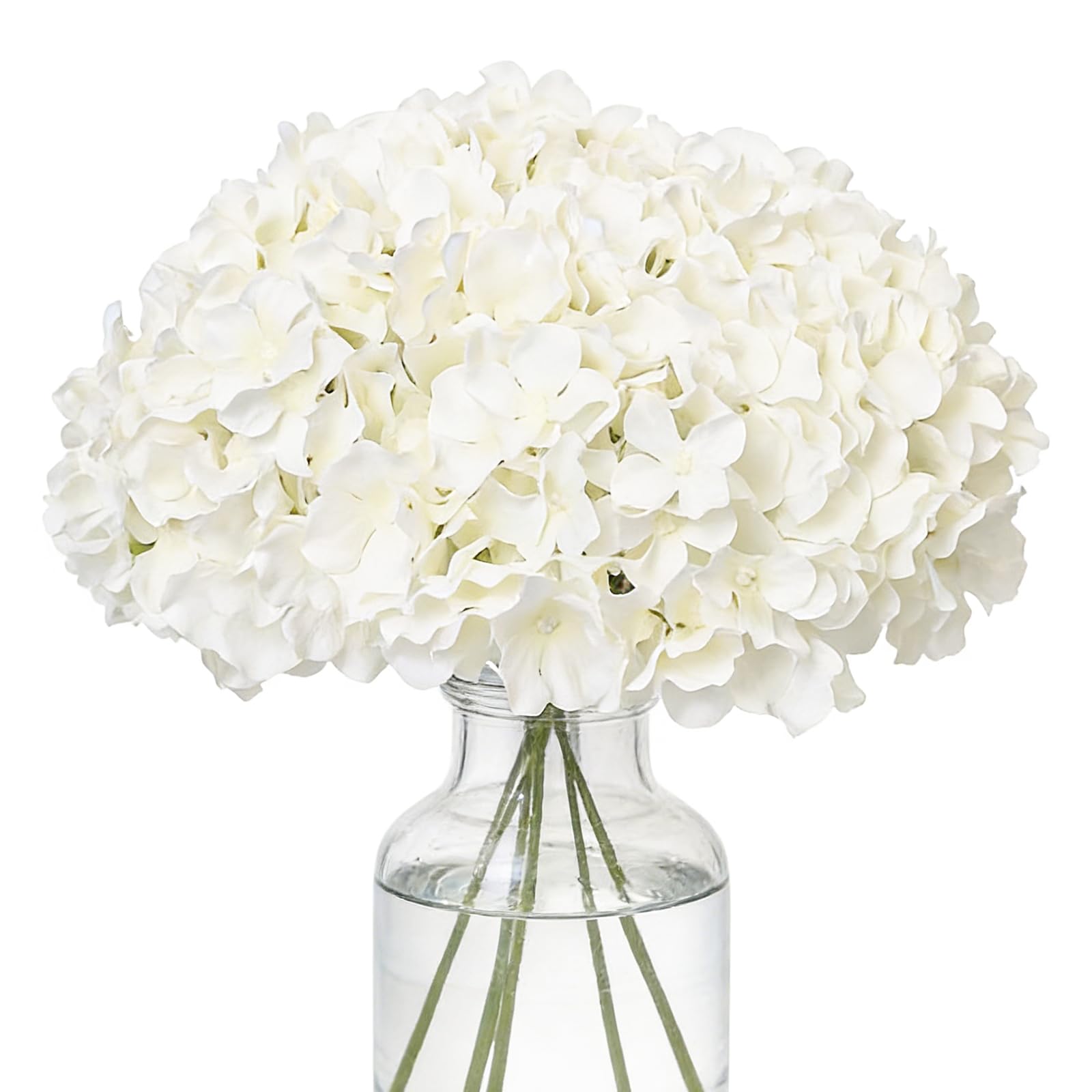 Beige Artificial Flowers — Set of 10